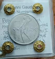 50 LIRE 1954 FDC RARA PERIZIATA  REPUBBLICA ITALIANA