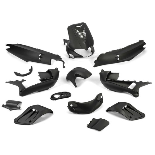 Kit carene str8 pezzi nero - 15,