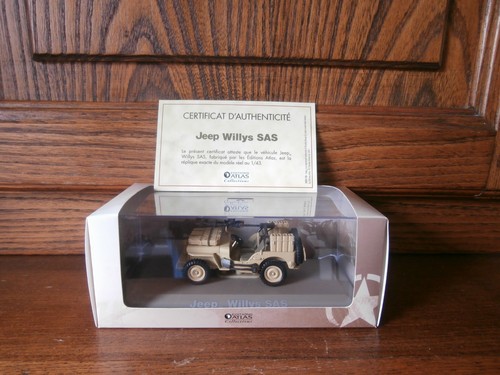Jeep willys sas echelle - sas, 1/43