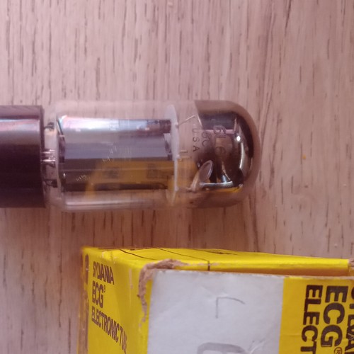 Sylvania ecg 6l6gc tubo - 6l6gc, a