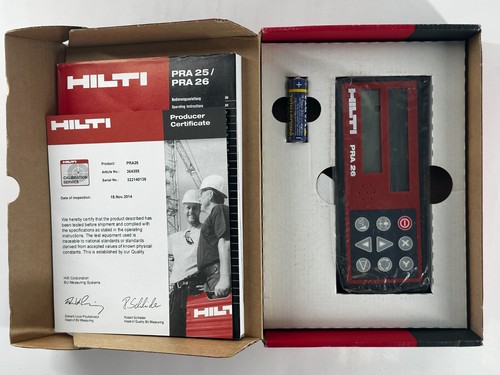 Hilti pra26 laser receiver - hilti,
