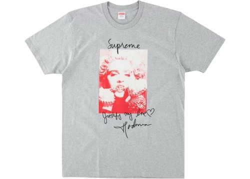 Supreme uomo grigio madonna - xl,