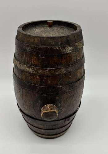 Antica piccola botte legno - antica,