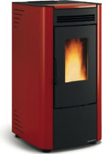 Nordica Extraflame Stufa a Pellet 6,5 kW Ventilata 15 Kg Bordeaux Ketty Evo 2.0