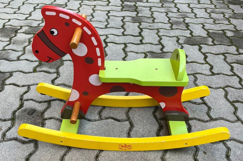 Cavallino legno laccato - cavallino,