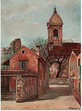 rts 094 Anni 80 ALDO BRESSANUTTI -Opicina dalla Bardina (Trieste) - non viagg 