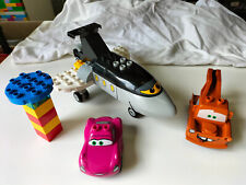 LEGO DUPLO DISNEY CARS 2 SALVATAGGIO DEL GIORNO DI SIDDELEY SET 6134 USATO COMPL