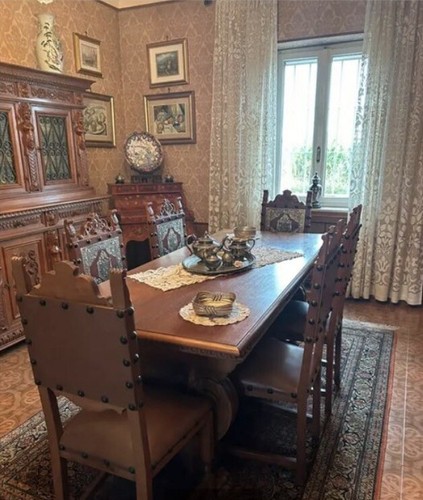 Tavolo noce massiccio anni - tavolo,