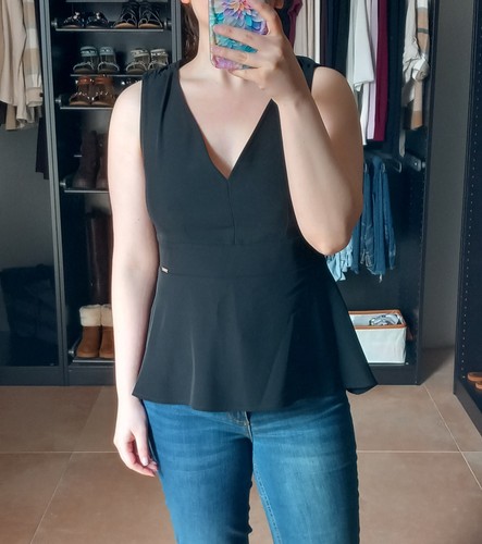 Maglia top senza maniche - , nero