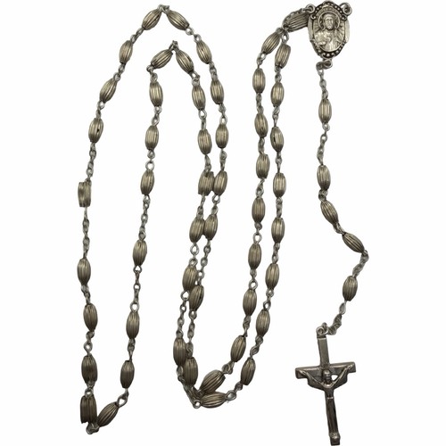 Rosario vintage argento