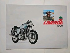Depliant Moto LAVERDA 1000