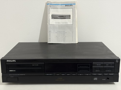 Philips cd604 lettore nero - cd604, cd