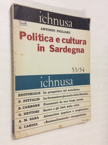 Icnusa rivista politica - politica, e