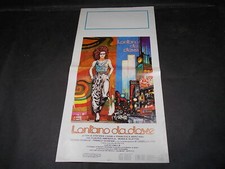 LONTANO DA DOVE Locandina di Andrea Pazienza – cm 33 x 70 – Rotopress 1983
