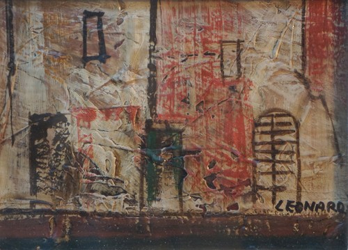 Manuel leonardi olio tela - manuel,