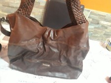 lotto 2103 borsa CARPISA 37x30x16 marrone donna