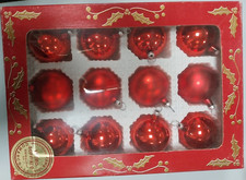 12 palline di Natale vintage