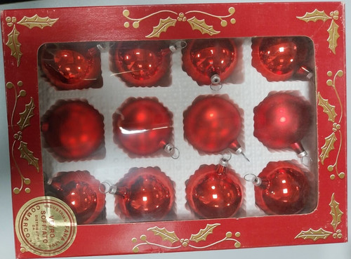 Palline natale vintage - 12, di