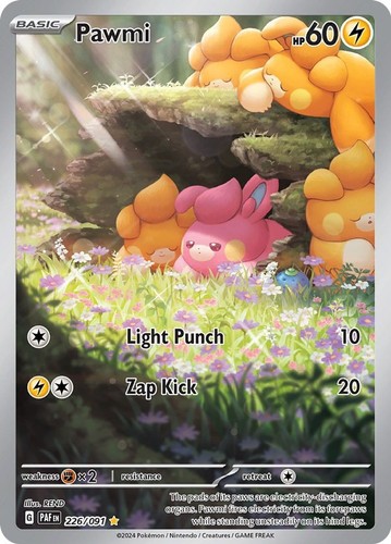 Pawmi 226 091 pokemon - pawmi, 226/091