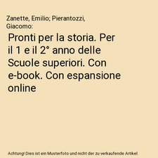 Pronti per la storia. Per il 1