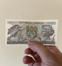Italia - Banconota 500 Lire