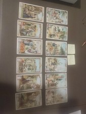 LOTTO 2 serie FIGURINE LIEBIG  12 Figurine