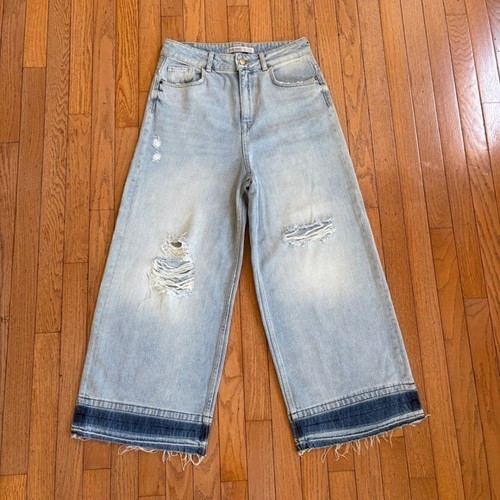 Jeans denim gamba larga - , y2k