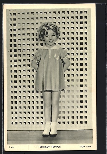 Cartolina attrice shirley - cartolina,