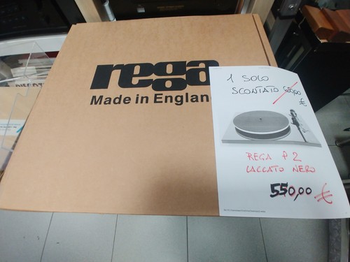 Rega giradischi black - p, 2