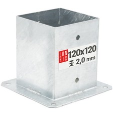 Base palo supporto palo 120 x