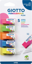 - Set 5 Mini Gomme Fluo
