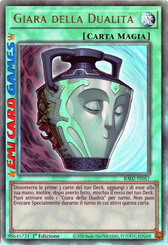 Giara della dualità - dualitÀ,