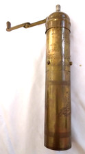 Antico macina moka in ottone