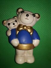 Thun teddy orso orsetto orsacchiotto vestito blu fiocco vintage raro