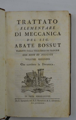Bossut charles trattato - bossut,