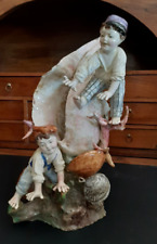 GRUPPO SCULTOREO PORCELLANA DI