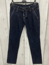Dsquared2 Jeans Donna Lady d2 Slim Fit Made in Italy Denim Scuro Taglia 42