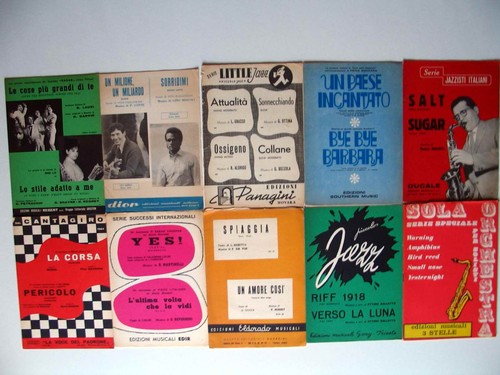 Spartiti anni lotto 10 - spartiti, 60