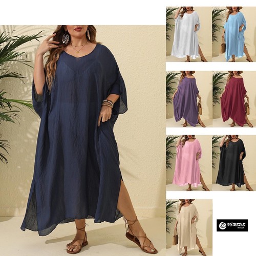 Vestito copricostume caftano - vestito,