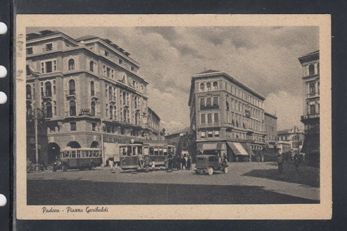 Cartolina padova piazza - cartolina,