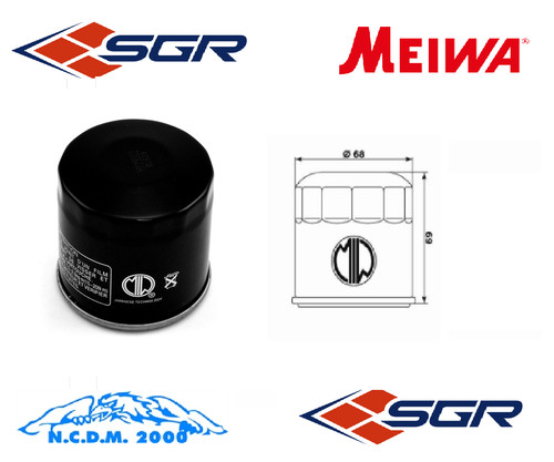 Filtro olio meiwa hy19002 - filtro, cf