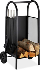 Relaxdays Carrello Portalegna