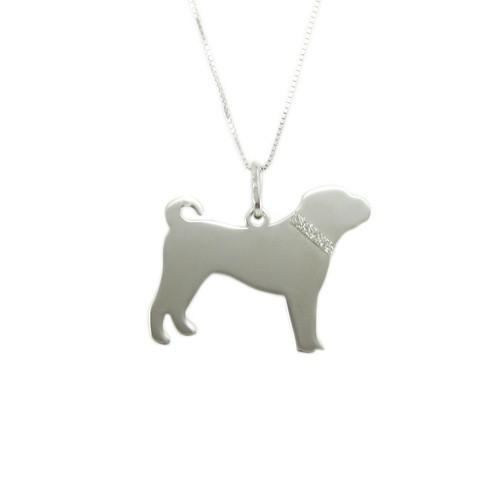 Collana con pendente razza