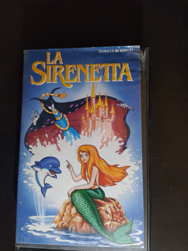 Vhs sirenetta scabar rara - sirenetta,