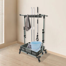 Porta scopa + scopa pavimento