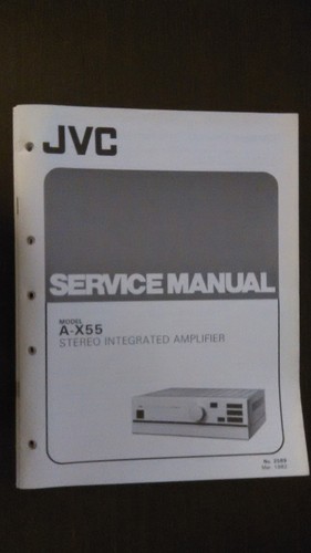 Jvc x55 manuale servizio - di,