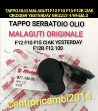 TAPPO OLIO PER MALAGUTI F12 F10 F15 CIAK CENTRO F12R CROSSER GRIZZLY 4 WHEELS 