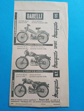 PUBBLICITA'  1956 MOTO GARELLI
