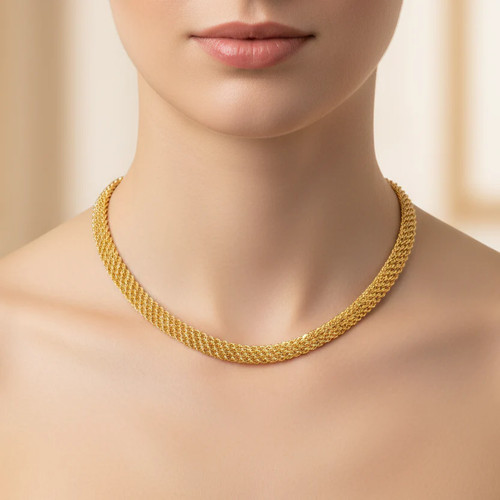 Collana torchon oro giallo - oro,
