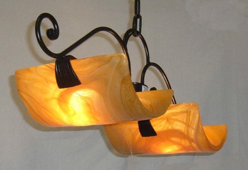 Lampadario bilancere coppo - lampadario, in